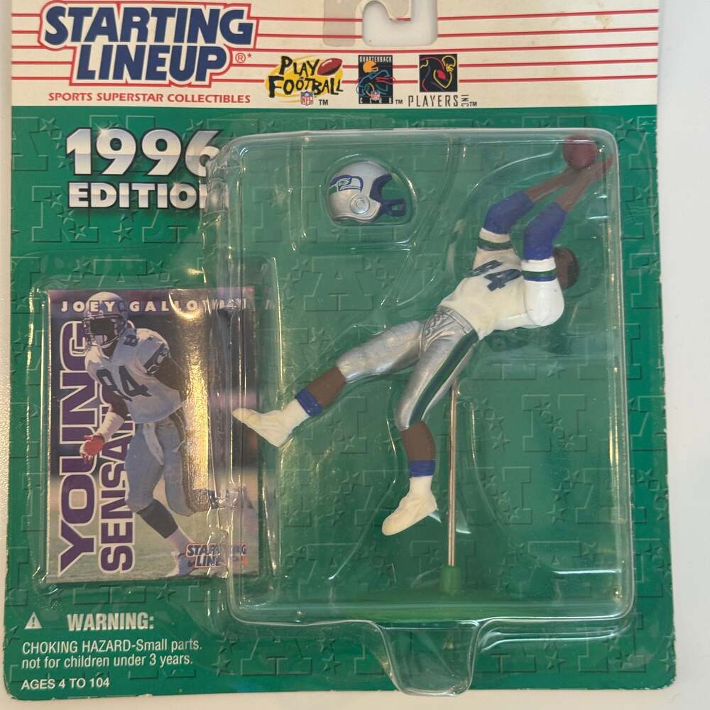 1996 Edition Kenner Starting Lineup Joey Galloway Seattle Seahawks NFL